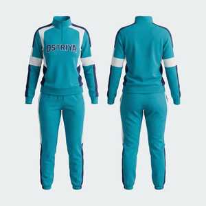 2026 Winter Printed Breathable Quick-Dry Casual Solid Fleece 100% <b>Polyester</b> <b>Tracksuits</b> Women Activewear Sweat Pant Side Pockets - Product Image 2
