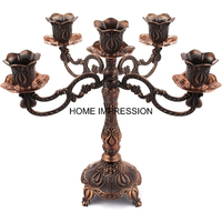 Support de bougie chauffe-plat décoratif de Noël en métal, forme fleur, électroplaqué, couleur personnalisée, pour la maison, mariage, fête, personnalisable