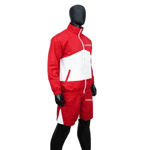 Chaqueta Cortavientos Deportiva para Hombre, Impermeable, de Nailon y Poliéster, con Estampado en el Brazo, Ligera, Conjunto Deportivo para Otoño, Gimnasio - Product Image 4