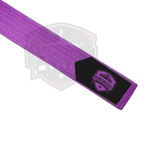 Ceinture de karaté d'arts martiaux pakistanais personnalisée avec logo, douce, confortable, de haute qualité, avec doublure en coton, meilleur design - Product Image 5