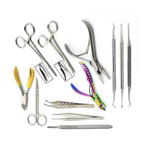 Kit Profesional Manual de Podología con 12 Instrumentos para Podólogo y Pedicura, Juego de Instrumentos de Acero Inoxidable - Product Image 3