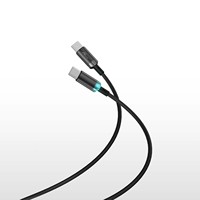 PD60W 1M Tipo-C Cable de carga rápida de color negro de tipo C