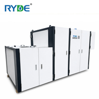 Yüksek Basınçlı Bantlı Pres Çamur Susuzlaştırma Makinesi RYDE Marka Motor %70-%60 Çıkışta Kek Nem Oranı %15-%20 Girişte SS Konsantrasyonu