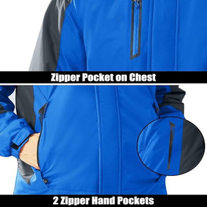 Chaqueta de Esquí para Hombre, Diseño 2026, Color Sólido, Estilo Urbano, Nueva Moda, Resistente al Viento, Chaqueta de Invierno para Esquí - Product Image 5