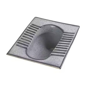 Toilette à casserole accroupie moderne double couleur en céramique de qualité indienne WC sanitaires abordables - Product Image 6