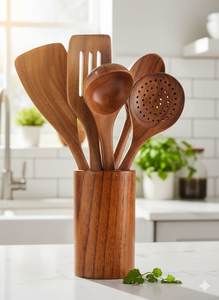 Vaisselle et ustensiles de cuisine de qualité A1, compatibles lave-vaisselle, ensemble de couverts pour la maison et les restaurants, pour les activités quotidiennes et la rentrée scolaire - Product Image 2