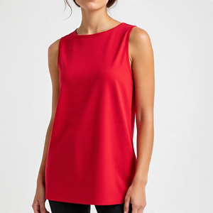 Débardeur sans manches à dos en V pour femmes | Débardeur élégant pour dames | Vêtements de mode décontractés/débardeurs pour femmes - Product Image 6