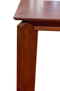 Juego de comedor Michelin de 6 piezas con respaldo de sillas de ratán y madera de Fresno marrón para el comedor - Product Image 3