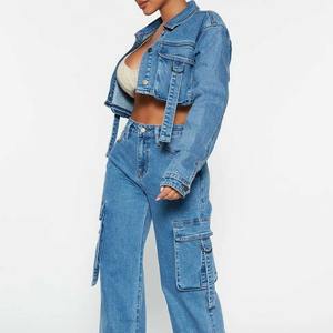 Latest Design Wholesale Women High Quality Denim Jackets Casual Wear New 2025 Breathable Women Denim Jackets OEM Serviced - Product Image 5