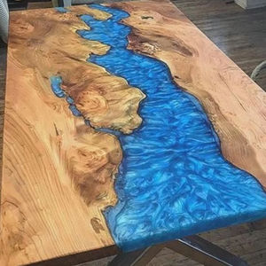 โต๊ะพื้นเรซินอีพ็อกซี่เรซินสำหรับใช้ในร้านอาหารร้านอาหารหรูหรามาก - Product Image 1