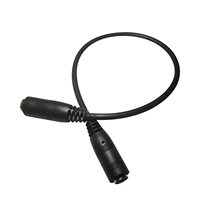 3,5mm hembra 20cm modelo 1500057 negro cobre puro Conductor Compatible XLR RCA AUX micrófono coche Audio