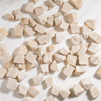 Décoration Naturelle Guérison Énergétique Pierre de Lune Pêche Brute, Morceaux de Cristal Concassés en Vrac, Gravier de Pierre d'Imitation Antique Sculptée USA