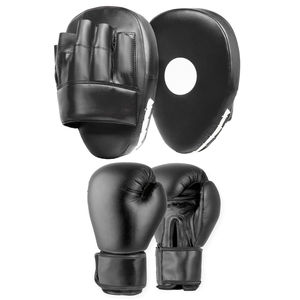 SUMROOS Gants de boxe en cuir 16oz avec logo personnalisé pour le Muay Thai Training Kickboxing Sparring Punching pour adulte - Product Image 2