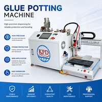 Máquina de Dosificación Automática de Pegamento AB de Dos Partes con Control PLC, de Sobremesa y 3 Ejes, Suministro Directo de Fábrica