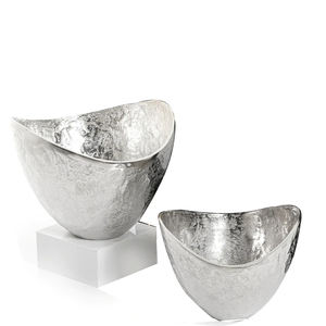 Embossed Design Silver Plated Fruit Serving Metal Bowl Wedding <b>Party</b> Tableware Decorative <b>Food</b> Serving Bowl Wedding <b>Party</b> - Product Image 2