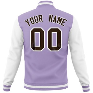 Chaqueta térmica de invierno para hombre, chaqueta universitaria de lana, ropa para hombre, chaqueta de béisbol deportiva de equipo Letterman con diseño bordado - Product Image 6