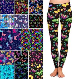 Leggings de yoga taille élastique impression par sublimation confortable séchage rapide Leggings de fitness élégants pour femmes vente en gros - Product Image 4