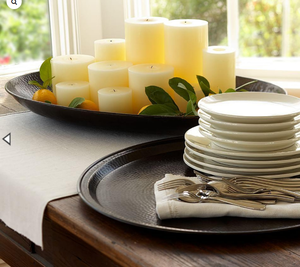 Plateau de service élégant Plateau à bougies décoratif sur mesure pour la maison et la salle d'exposition Plateau à bougies en métal de style le plus récent - Product Image 3