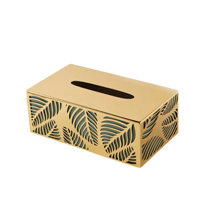 Couvercle de boîte à mouchoirs en métal en filigrane argenté fait à la main Design fantastique orné décoratif Npakin Holder pour la décoration intérieure et l'approvisionnement en hôtel - Product Image 4