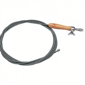 Herramientas de Jardinería CABERE de Una Sola Capa, Eje de Limpieza de Tuberías de 10 m de Longitud, Eje de 9 mm de Diámetro, Garra de 20 mm de Diámetro - Product Image 3