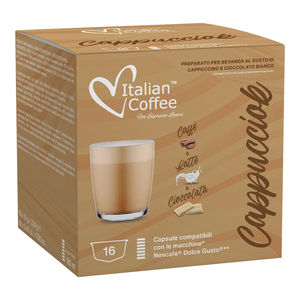 16 Cápsulas de Café Italiano Cappuccino de Chocolate Blanco compatibles con Nescafé Dolce Gusto* - Product Image 1