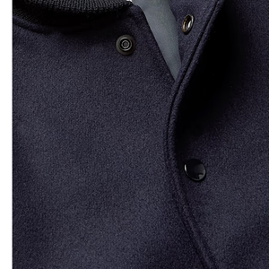 Veste universitaire pour hommes haute qualité sur mesure 100% laine collège université Letterman veste mode Baseball blanc équipe veste - Product Image 5