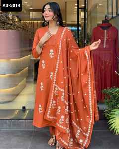 Últimas mujeres usan diseñador de moda Salwar Kameez Sharara trajes para mujeres boda Festival fiesta Salwar Kameez traje para mujeres - Product Image 5