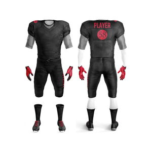 Option d'approvisionnement en vrac de tissu de polyester uniforme de football américain écologique idéal pour les équipes et les distributeurs d'acheteurs conscients - Product Image 5