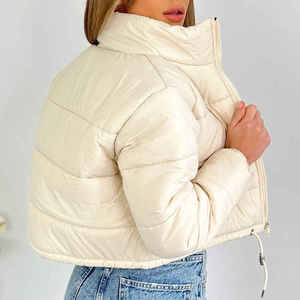 2026 Winter <b>Jackets</b> and Coats Irregular Solid Color Sleeveless Hoodie Vest Top <b>Jacket</b> <b>Cropped</b> Puffer Down Coat Women <b>Jacket</b> - Product Image 6
