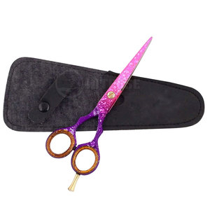 Las mejores tijeras profesionales de peluquería plegables afiladas de acero inoxidable, calidad de grado A + fabricada en Pakistán - Product Image 2