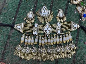 Traditional Style Afghan <b>Necklace</b> Earrings <b>Set</b> Hot Selling New Antique Jewelry Handmade <b>Necklaces</b> Earrings Jewelry <b>Sets</b> - Product Image 4