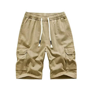 Pantalones Cortos Cargo para Hombre, Color y Etiquetas Personalizadas, Pantalones Cortos de Algodón al por Mayor, Transpirables, con Múltiples Bolsillos - Product Image 1