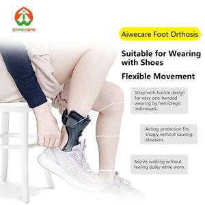 Órtesis de Pie de Polipropileno Aiwecare - Soporte de Alineación de Tobillo para Pie Caído y Debilidad Neurológica, Negro, Certificado CE - Product Image 3