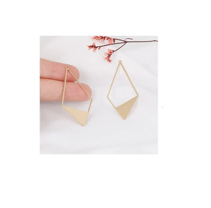 Accesorio de joyería para pendientes de latón personalizado, convertidor de pendientes no perforados de buena calidad, diseño único, precio barato - Product Image 1