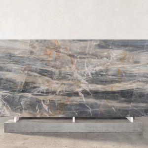 Losa de Mármol de Cuarcita Azul Ijen de Lujo Moderno, Piedra Natural para Encimera de Cocina, Panel de Pared, Pulido e Impermeable - Product Image 1