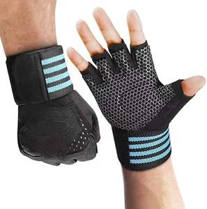 Gants de musculation demi-doigts pour la gym, la musculation et l'entraînement physique – Vente en gros directe usine - Product Image 1