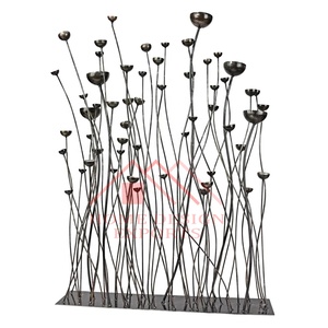 Escultura abstracta interior moderna/escultura decorativa de hierbas de mesa para escritorio de oficina - Product Image 1