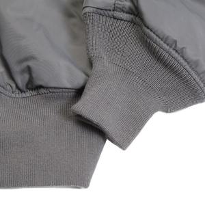 แจ็กเก็ตหนังฤดูหนาวเล่นกีฬาสั่งทำได้ทั้งชายและหญิงผ้าแคนวาสมีฮู้ดกันน้ำออกแบบโลโก้ได้ตามต้องการ - Product Image 5