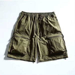 Top vente en gros Cargo Shorts taille personnalisée élastique tissé en Nylon femmes hommes Cargo Shorts Sexy dames Booty Shorts 2026 - Product Image 1
