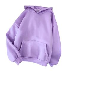 Ensemble de survêtement pour homme en coton 100% respirant, couleur unie, fabrication directe d'usine, sweat-shirt à capuche d'hiver, 2 pièces - Product Image 5