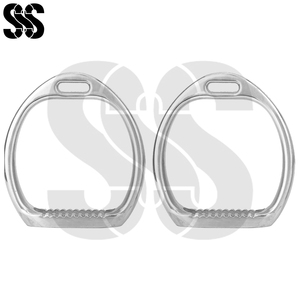 Estribos de Salto de Aluminio Anodizado de Grado de Competición, Máximo Agarre, Placa Ancha, Rendimiento Ecuestre, Colores y Tamaños Personalizados - Product Image 5