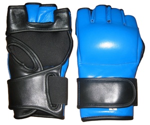 GAF 2023 Fabricant de gants personnalisés MMA en cuir de vachette pas cher avec impression personnalisée - Product Image 1