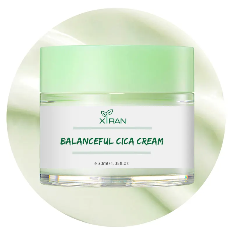 Private Label crema idratante per il trattamento dell'acne coreana con crema per il sollievo del viso Cica lenitiva e nutriente per la pelle Centella Asiatica