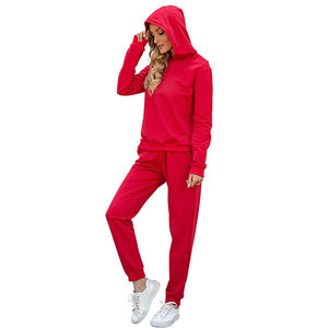 Conjunto deportivo de dos piezas para mujer, atuendo informal, tela suave, ajuste cómodo para gimnasio, entrenamiento, descanso y uso diario. - Product Image 5