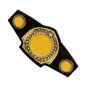 Cinturón de Campeonato de Lucha Libre Profesional Personalizado de Cuero Genuino, Cinturones de Campeonato de Boxeo WBC MMA UFC - Product Image 3