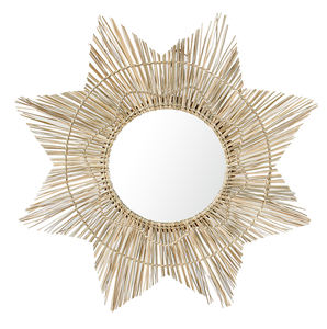 Top Nouveau Design Jute Seagrass Mur Salon Miroir Petit Miroir Rond Durable Tissé À La Main Meubles De Chambre À Coucher - Product Image 2