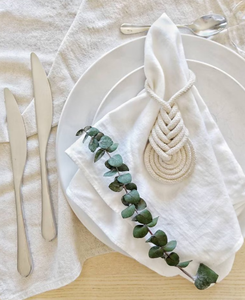 Servilletero Cuerda Solo Pipa Nudo Adorno de Navidad Regalo Topper Fibra Arte Llavero Monedero Encanto - Product Image 4