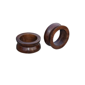 Servilleteros de madera cuadrados clásicos beige al por mayor, Decoración de mesa de boda, servilleteros de fiesta, embalaje personalizado almacenado - Product Image 1