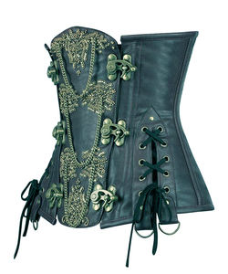 Bustiers gothiques de qualité supérieure pour femmes Corsets décorés Vintage Sexy Court Shapewear Corsets minces pour dames - Product Image 3