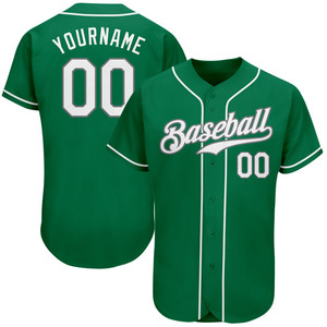 Custom Digital Print Logo <b>Baseball</b> Jersey Quick Dry Mesh Fabric Button 100% Polyester Breathable Moisture Wicking Softball - Product Image 3